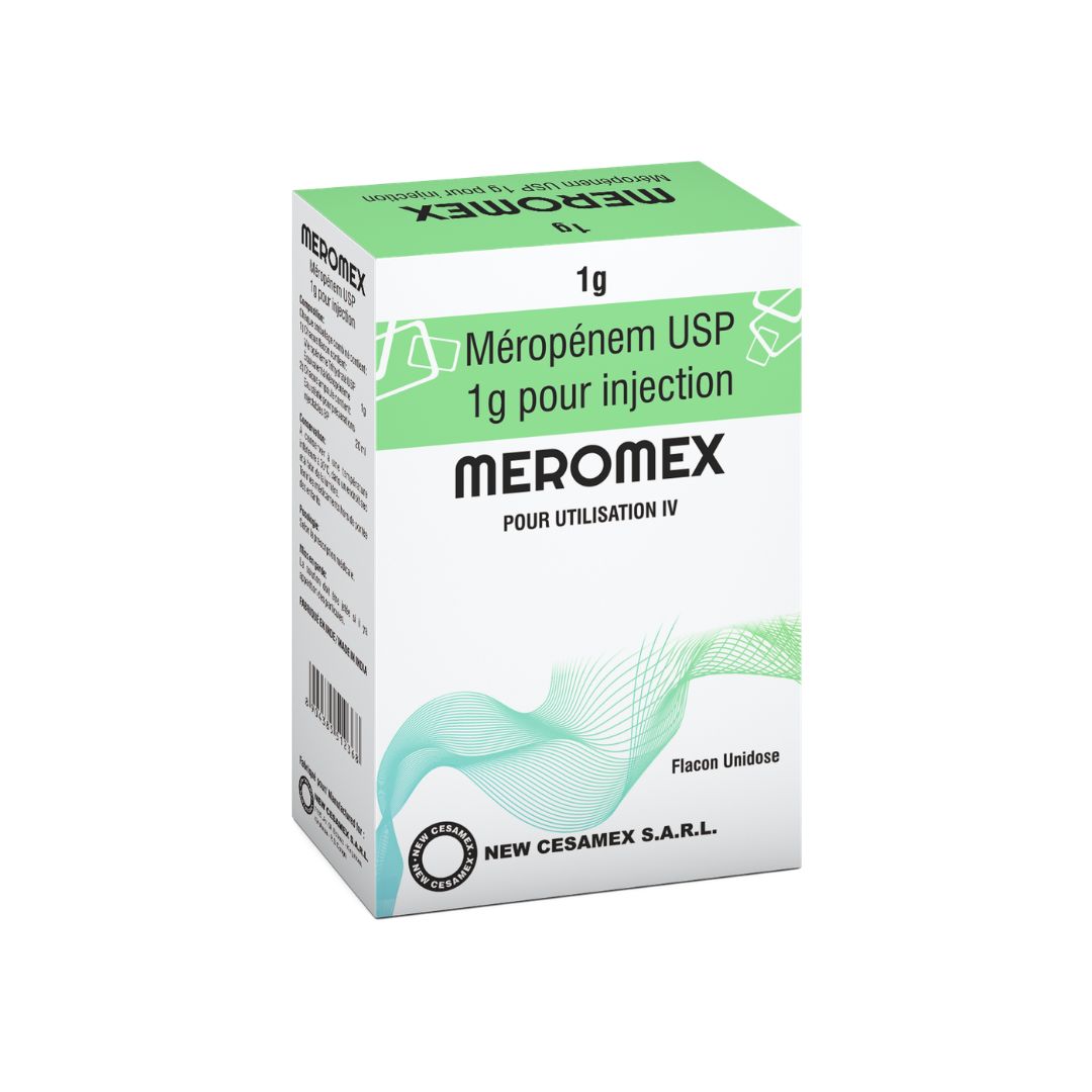 MEROMEX (MEROPENEM) 1G INJECTION